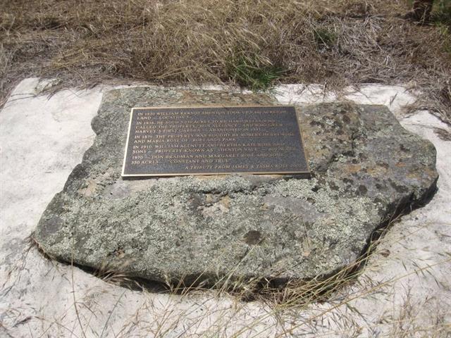 Rock Cairn and Plaque