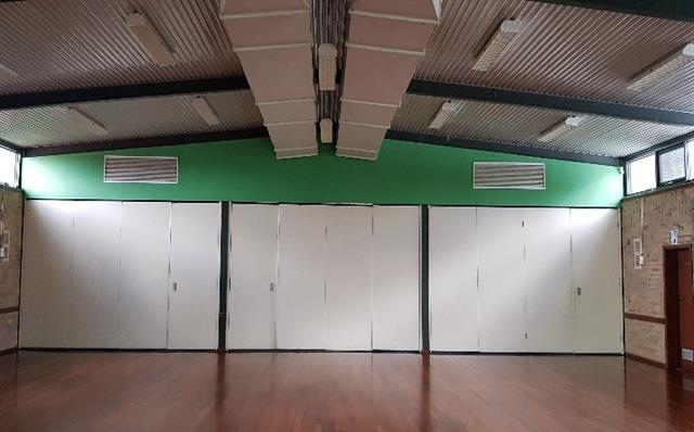 Interior looking East