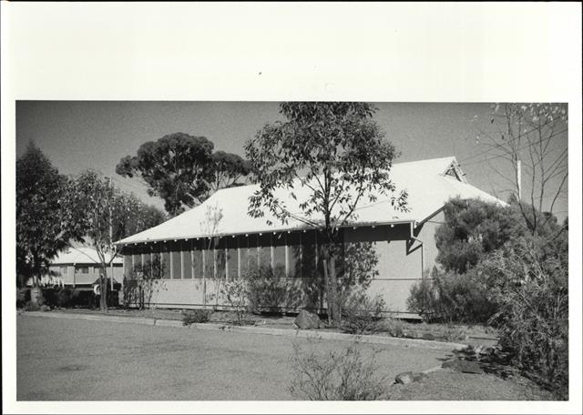 Side elevation of the Admin building