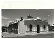 Left corner elevation of building