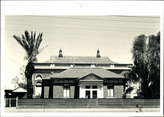 Front elevation of the Boulder Masonic Temple