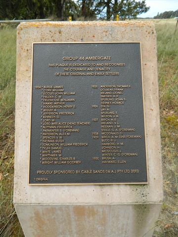 Plaque - Group 44