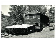 Corner elevation of Millbrook Mill building