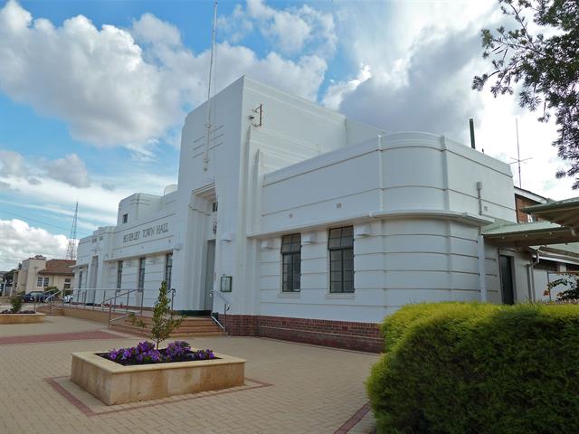 Front of Town Hall