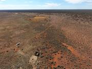 UAV Well Tank looking towards Ruin