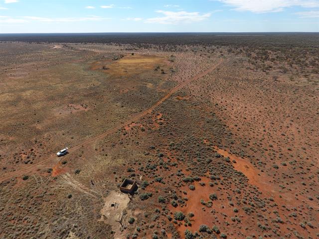 UAV Well Tank looking towards Ruin