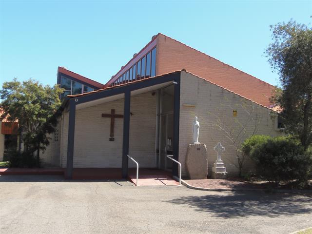 Church. East Elevation