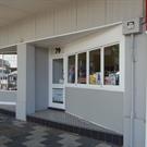 Recessed shopfront