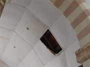 Sacristy north end - partial ceiling collapse1