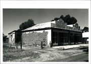 Left corner elevation of building