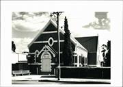 Front elevation of church