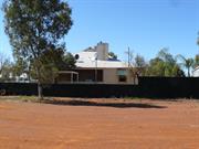 Station Masters House, new satellite dish mounted on pole2