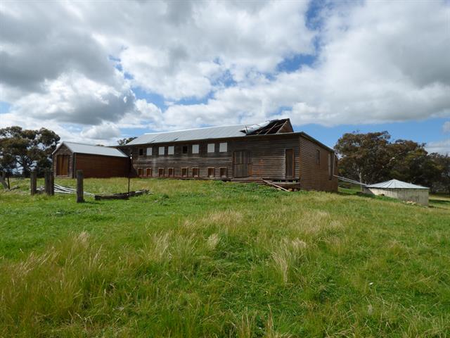 Shearing Shed west elevation