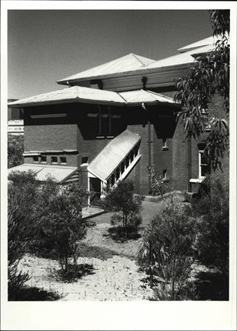 Rear view of Eastern block