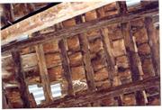 Internal view of iron roof
