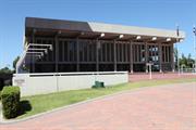 Northern-face (edge of Eastern side) of Perth Concert Hall