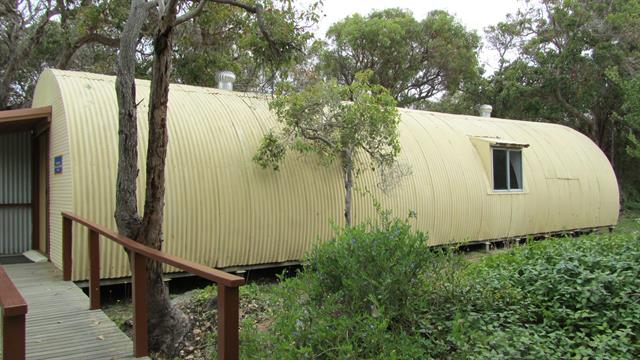 Nissan Hut 2_Interp Ctr east elevation