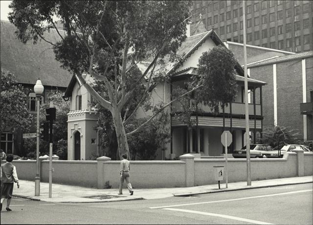 South east corner elevation of building