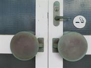 Detail of Court House door handles