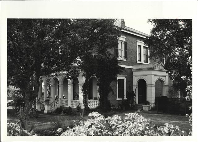 Corner elevation of building from South west