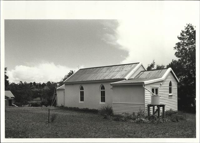 Rear corner elevation
