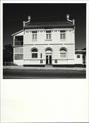 Front elevation of building