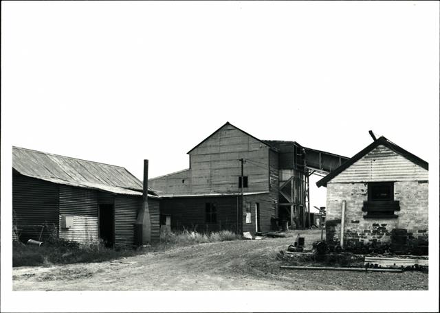 Side elevation of the conveyor building