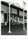 View of Fenton Street shopfront showing detail of verandah posts & frieze