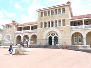 Front View showing statue