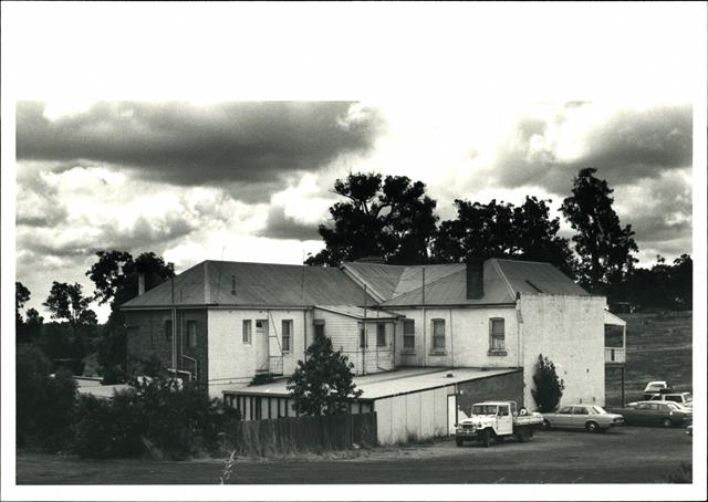 Rear corner elevation of the Shamrock Hotel Greenbushes