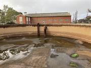 No. 4 Station Merredin - Receiving Tank (circular) and Electric Station