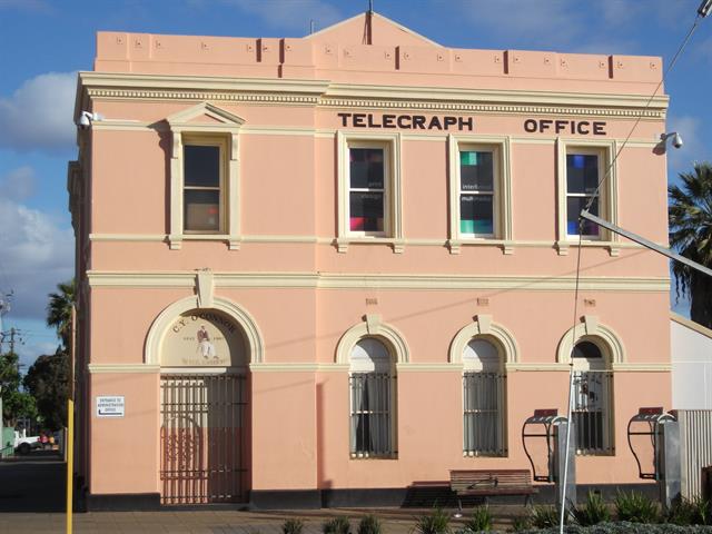 Burt Street frontage showing works completed after April 2010 earthquake