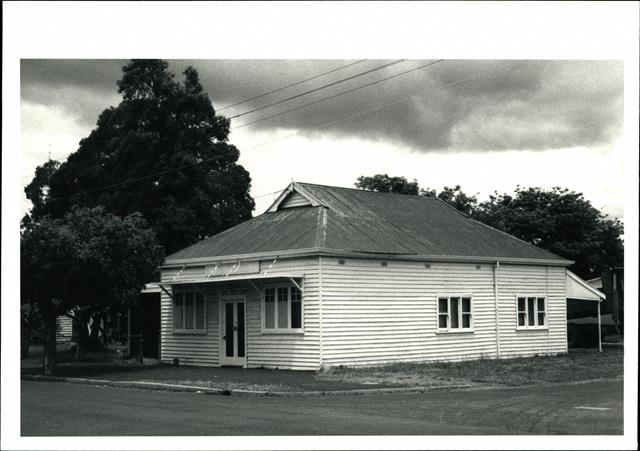 Front corner elevation of the Capel Roads Board Building