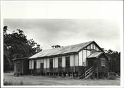 Corner elevation of building