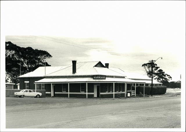 Front corner elevation of building