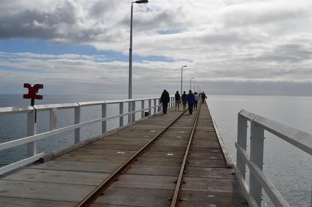 View north- Jetty mark 156