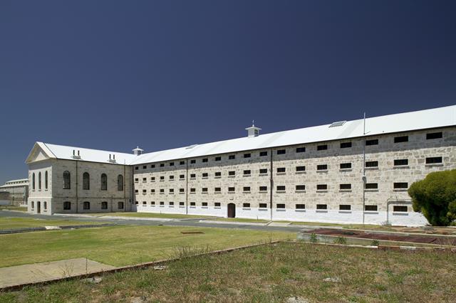 Front view of main building