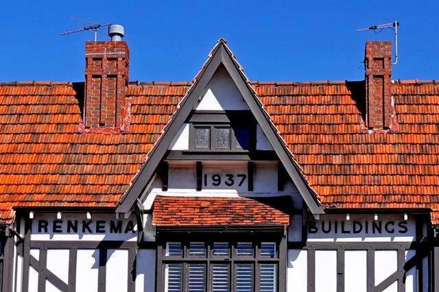 Renkema Building - 134 Stirling Highway - detail - name