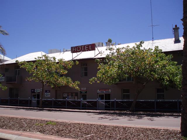 South elevation, original front facade