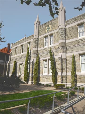 Classroom Block - North elevation to Ellen Street