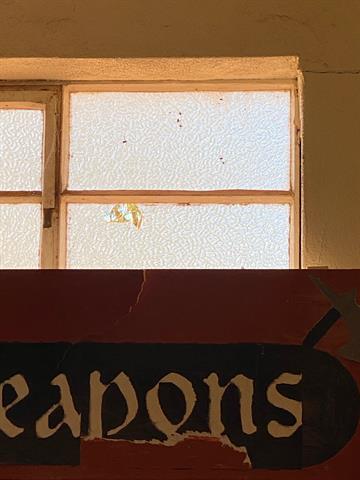 Broken window2 interior view, photo courtesy Aimee Monaghan