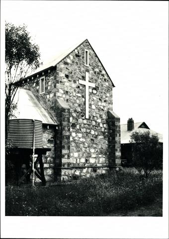 East end elevation - School-Church of our Lady of Fatima and Convent