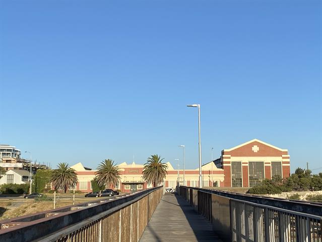 View from railway line overpass Curtin Ave to Stirling Hwy