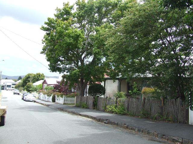 Looking South from Vancouver Street