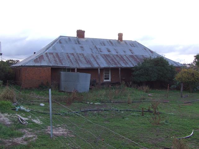 Front elevation main house