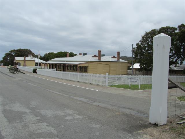 Guard House, Garrison Barracks and parade ground REP