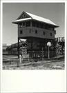 Corner elevation of signal box
