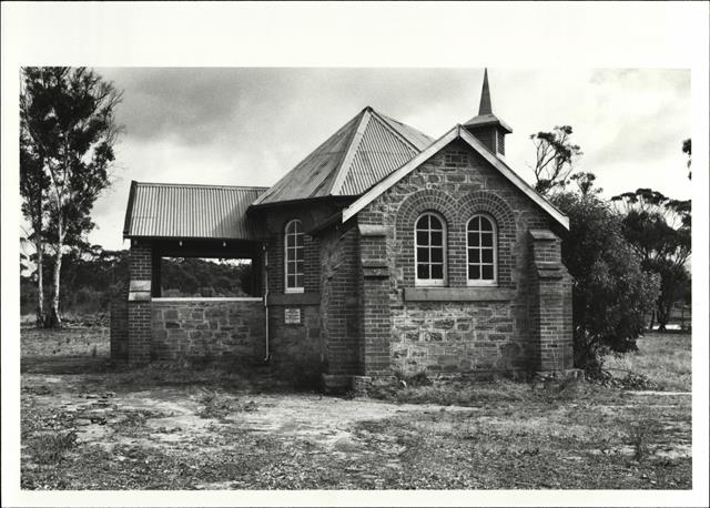 West end left elevation