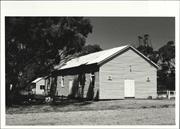Rear corner elevation of building