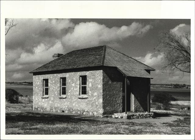 Corner elevation of building